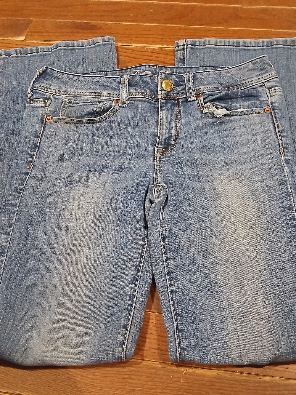 American Eagle Original Boot Stretch Sz 8 Womens *Flawed See Pics * Western